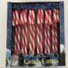 12 Peppermint Flavour Candy Canes / Christmas Decorations view 1