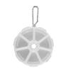 4 Grids Transparent Plastic Pill Medicine Box Tablet Pillbox Beads Jewelry Cases Pill Cases Container Health Care Tool,7 Grids White,Medium view 1