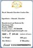 Ghasitaram Gifts Diwali Gifts Diwali Chocolates - Royal Almonds Chocolate Cracker Box view 2