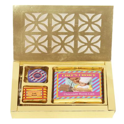 Ghasitaram Gifts Diwali Gifts Diwali Chocolates - Chocolate Cracker Box Small
