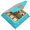 Ghasitaram Gifts Diwali Gifts Diwali Sweet - 9 pcs Assorted Choco Dryfruit Bites SQ Box view 1