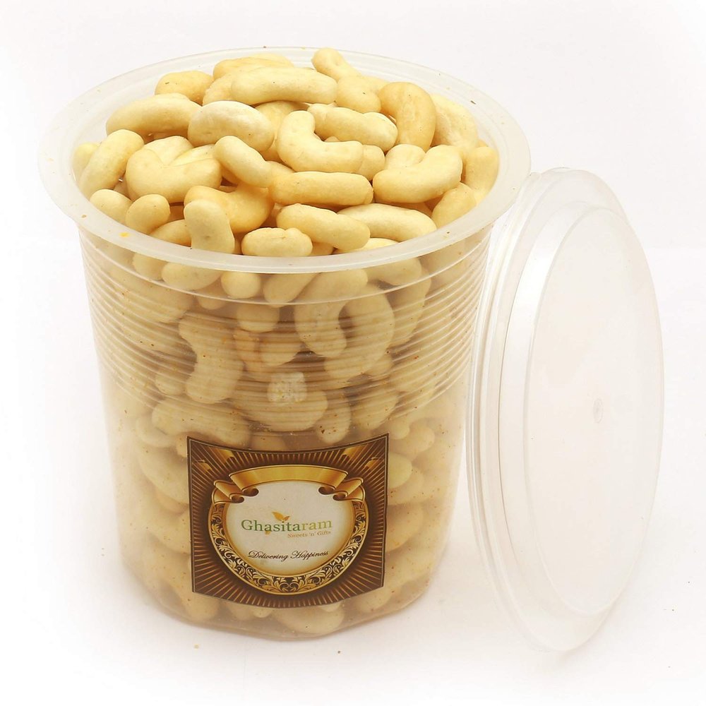 Ghasitaram Gifts Diwali Gifts Tea Time Cashew Shaped Biscuits 600 GMS