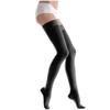 Lauma Medical, 23-32 mmHg Medical Compression Stockings Class 2 with Lacy-striped, Varicose Veins, Often Swelling in Legs, Pain in Calves and Feet (Short, L-Size, Black) view 1