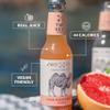 TWO KEYS Pink Grapefruit Soda 12 X 200ml - Premium Tonic Mixer | Low Calorie Perfect Paloma Mixer for Tequila, Mezcal, Gin, Vodka, Rum Cocktails | No Artificial Colours or Flavours view 3