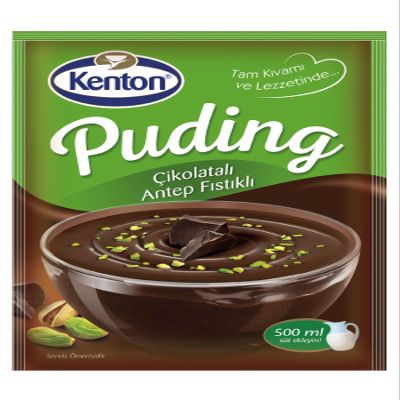 Chocolate Pudding with Pistachio Mixture Powder Halal