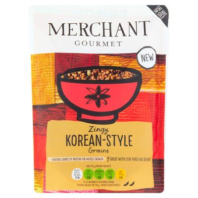Merchant Gourmet Zingy Korean Style Grains, 250g