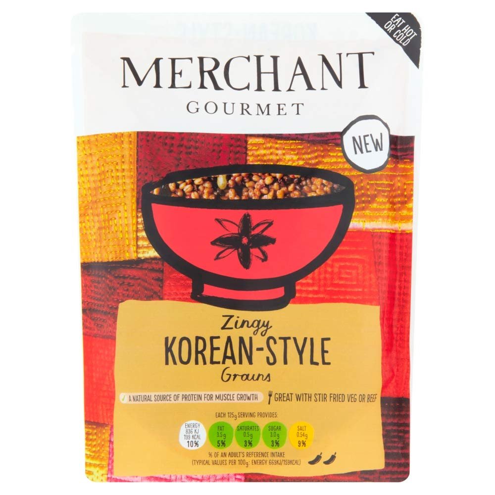 Merchant Gourmet Zingy Korean Style Grains, 250g
