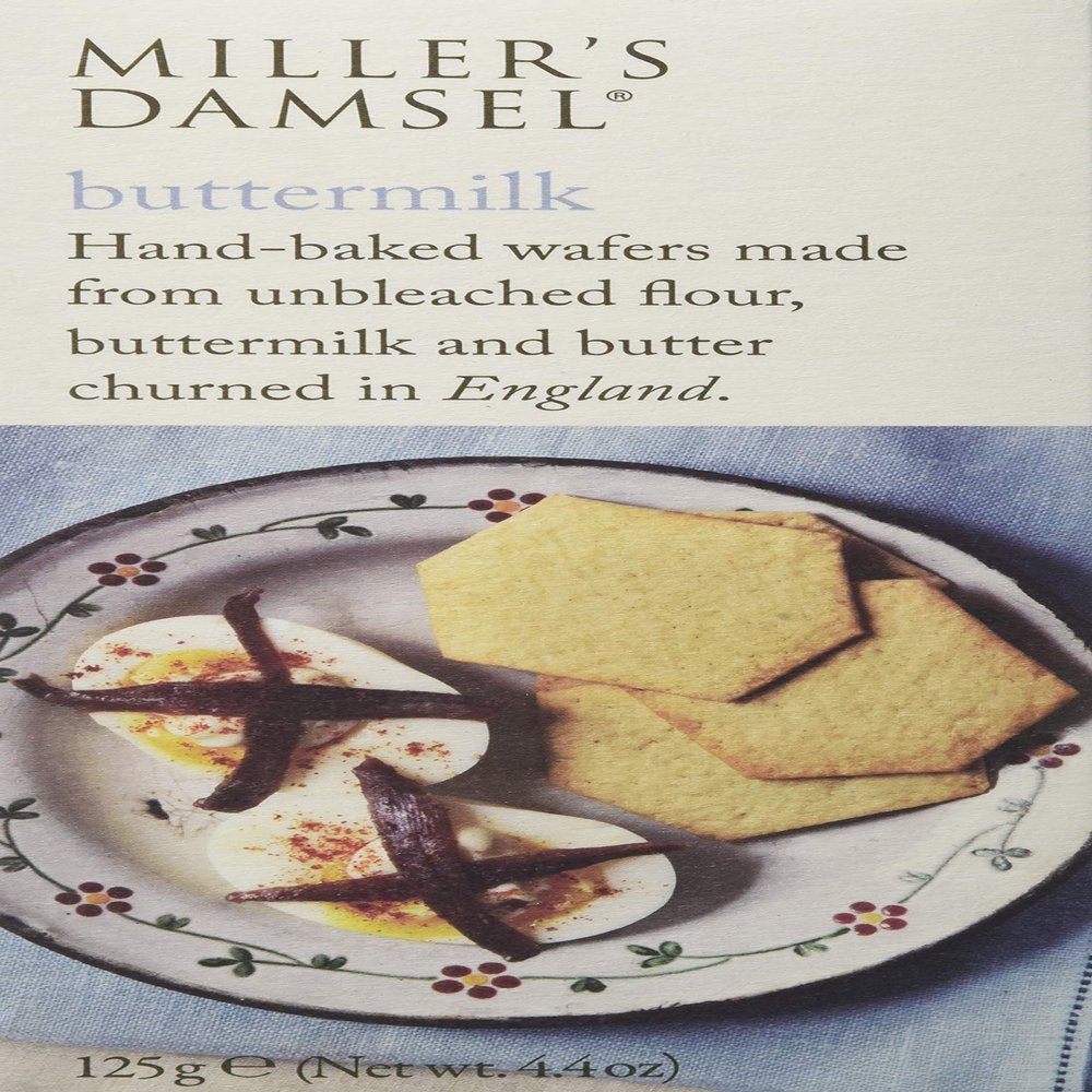 Artisan Biscuits Miller's Damsels Buttermilk, 250 g, Lot of 2