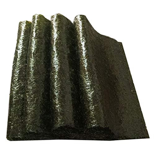 Seaweed Sheet, Sushi Nori,Dark Green Lavor, for Japanese Food Cuisine,50 Sheets/140g (3 Bag 150 Sheets)