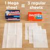 Bounce WrinkleGuard Mega Dryer Sheets, Fabric Softener and Wrinkle Releaser Sheets, Outdoor Fresh Scent, 120 Count (Pack of 2, 60 Count Each) view 2