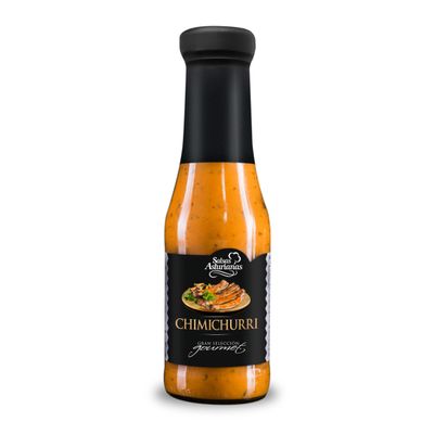 Asturian Sauces Gourmet Chimichurri Sauce - Ideal for Meat - 295g