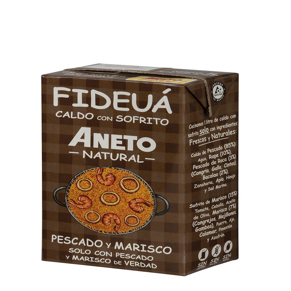 Aneto Fideu Sofrito Broth, 1L