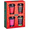 Festive Coffee Collection Boxed Gift Set Mini Cups Instant Coffee 4 x 22g view 1