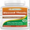 Best Naturals Blessed Thistle Breastfeeding Lactation Capsules - 800mg/Serving - 250 Count view 1