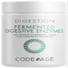 Codeage Fermented Digestive Enzymes Supplement - Probiotics, Prebiotics, Vitamins - Stomach & Food Enzyme - Amylase, Lipase, Lactase - Plant Based, Vegan, Non-GMO - 3 Months Supply - 90 Capsules view 1