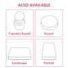Cakeshop 7" (155 x 155mm) Square Happy Halloween Dog Pumpkin Edible Photo Cake Toppers Decorations - Precut Premium Icing Paper view 3