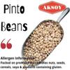 AKSOY Wholefoods Dried Pinto Beans 25KG | Rich in Protein & Fiber | Perfect for Soups, Stews, Burritos & Mexican Recipes | Premium Quality, Vegan & Natural view 3