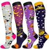 Aoliks 7/8 Pairs Medical Compression Socks for Women & Men, Support Knee High Socks for Running,Nurses,Travel view 1