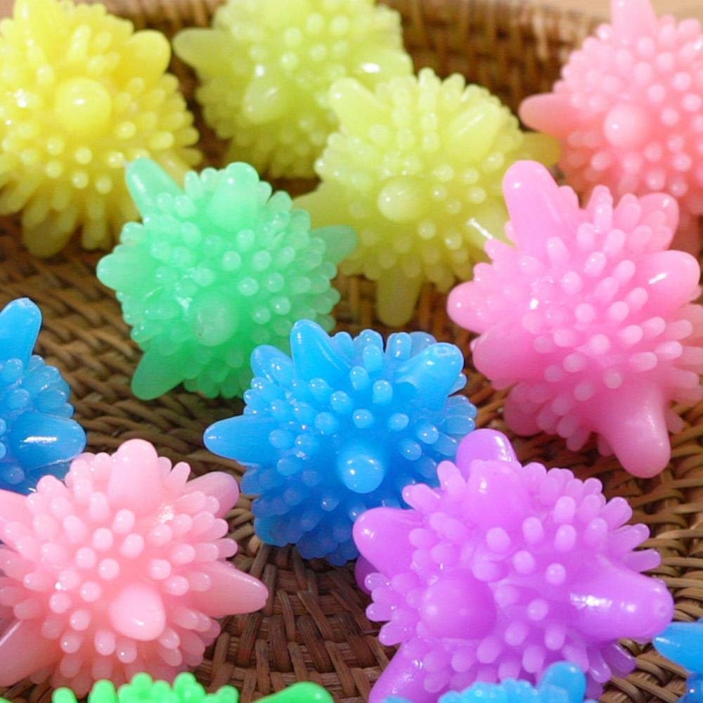 Anti-winding Laundry Ball Starfish Shape Solid Cleaning Ball for Home Washing Machine Super Strong Decontamination Laundry Balls,1PC random color