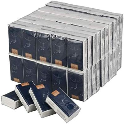 Ikando 150 Pack 6 Sheet Pocket Soft Facial Tissue Paper Handbag Tissues