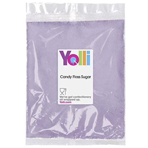 Purple Candy Floss Sugar 200g Blackcurrant Flavour