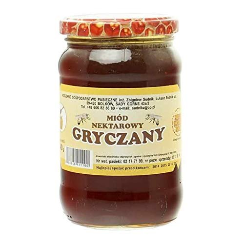Buckwheat Nectar Honey 500g Rodzinna Pasieka Sudnik
