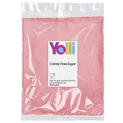 Pink Candy Floss Sugar 800g Blackcurrant Flavour