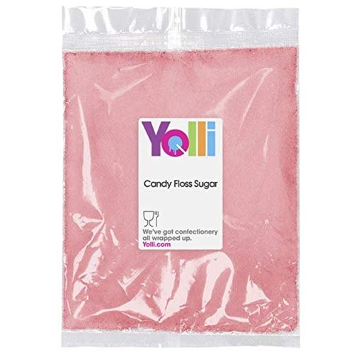 Pink Candy Floss Sugar 800g Blackcurrant Flavour