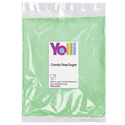 Green Candy Floss Sugar 500g Strawberry Flavour