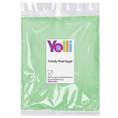 Green Candy Floss Sugar 500g Strawberry Flavour