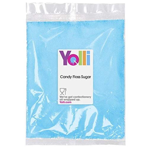 Blue Candy Floss Sugar 900g Strawberry Flavour