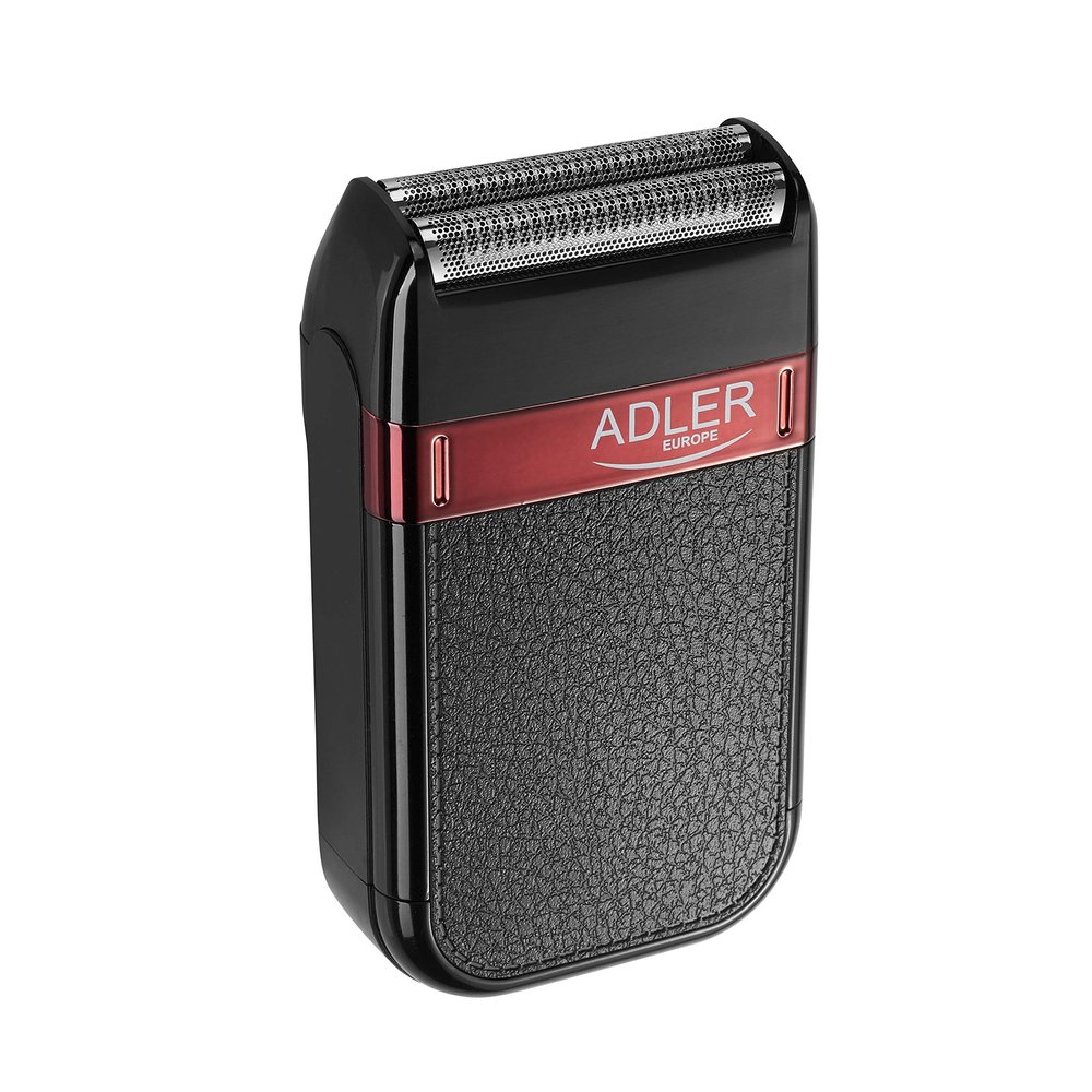 ADLER AD 2923 Electric Shaver, Rechargeable Razor, Wet and Dry Waterproof Razor for Men, Beard Trimmer with Brush Set, Travel Case, Men Accessories