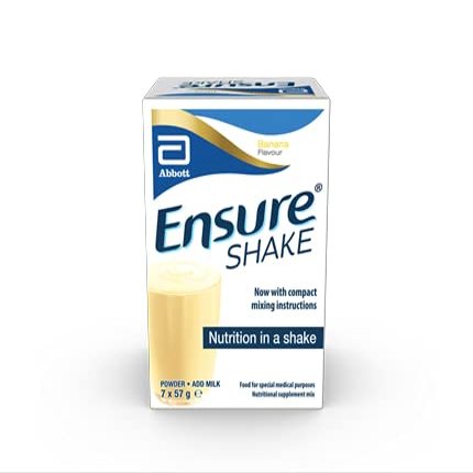 ENSURE Shake Banana, 7x57 g