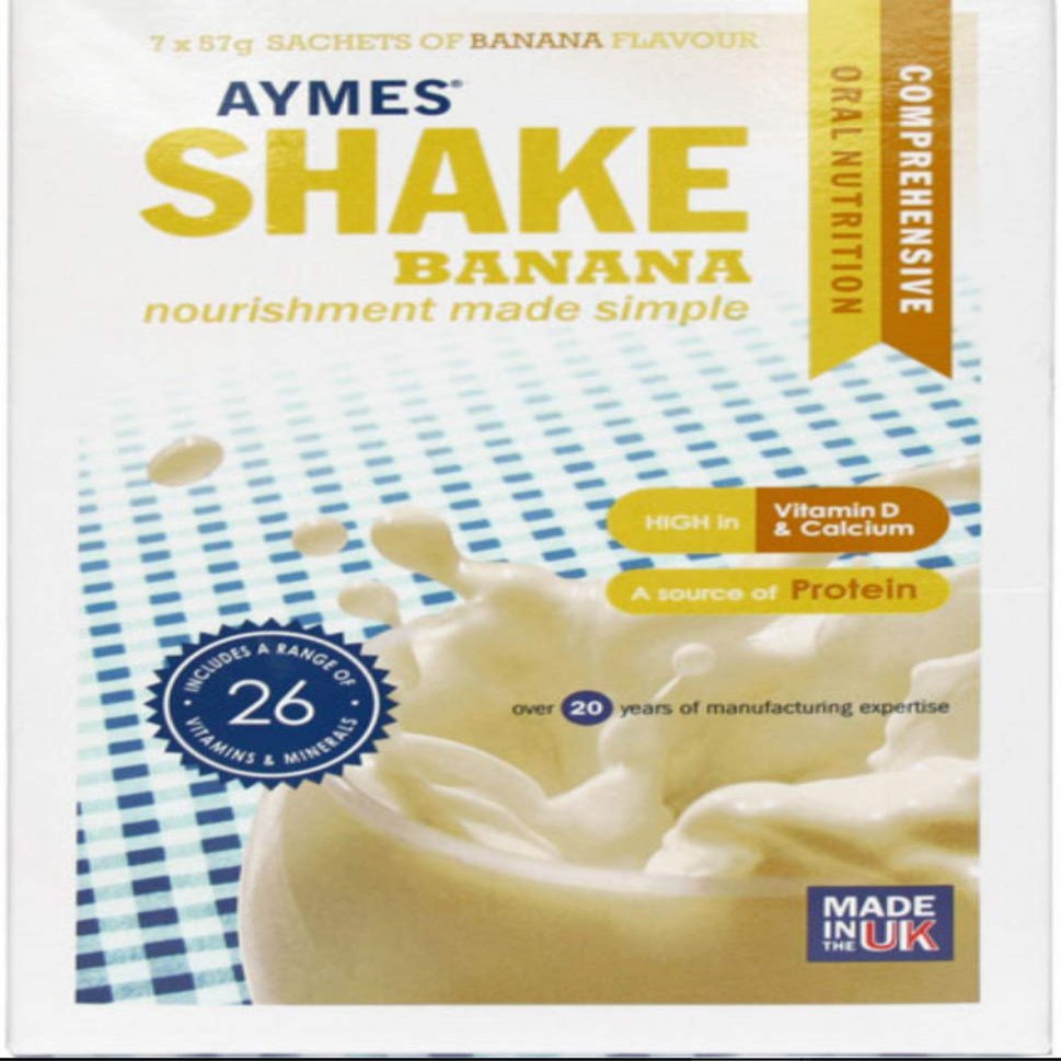 AYMES SHAKE COMPACT BANANA - 7X57G