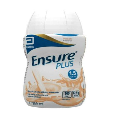 ENSURE PLUS MILKSHAKE STYLE ORIGINAL PEACH FLAVOUR - 200ML X 1