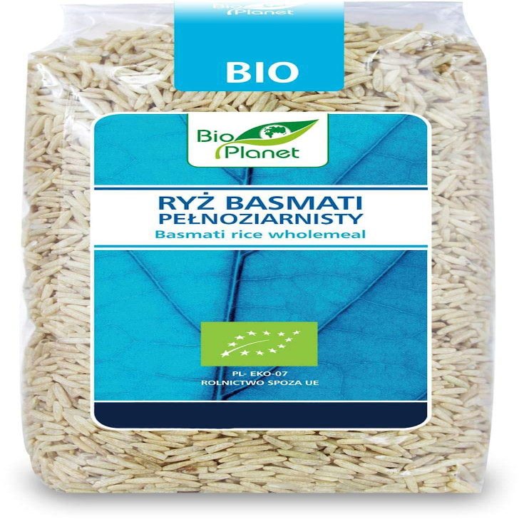 BASMATI Rice WHOLEMEAL BIO 500 g - BIO PLANET