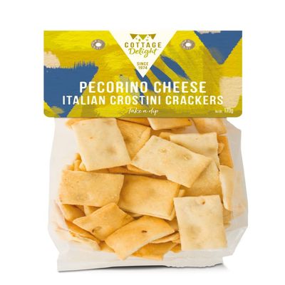 Cottage Delight Pecorino Cheese Italian Crostini Crackers
