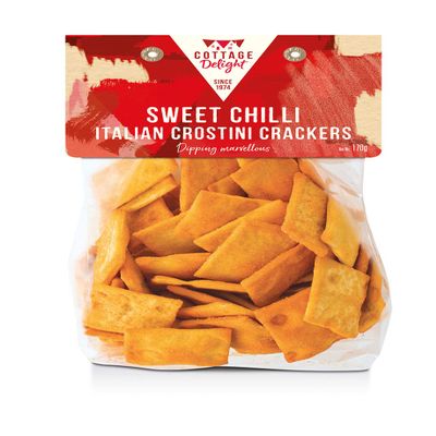 Cottage Delight Sweet Chilli Italian Crostini Crackers