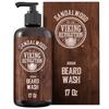 Viking Revolution - Beard Shampoo - Natural Beard Wash With Argan & Jojoba Oils - Softens & Strengthens - Sandalwood - 500 ml view 1