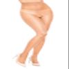 GLAMORY Women's Ouvert Tights 40, Brown (Make Up Make Up), Medium (Manufacturer Size: M-40-42) view 1