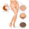 GLAMORY Women's Ouvert Tights 40, Brown (Make Up Make Up), Medium (Manufacturer Size: M-40-42) view 3