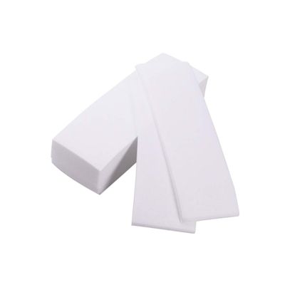 Lurrose 200pcs Facial Body Hair Removal Wax Strips Paper Soft Nonwoven Depilatory Strips