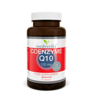 MEDVERITA Coenzyme Q10 Ubichinon 100mg 120 caps