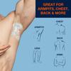 NO HAIR CREW Body Hair Removal Cream for Men Pack of 3 (3 x 200 ml)  For Chest, Back and Underarms  Gentle and Effective Depilation without Cuts or Razor Burn view 3