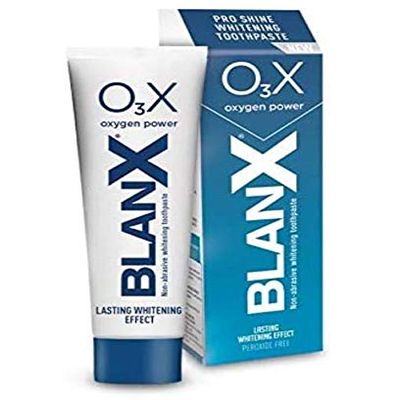 BlanX Pro Shine Whitening O3X Oxygen Power Non-Abrasive Peroxide Free Toothpaste - 75ml (2)