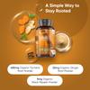 Organic Turmeric and Black Pepper Capsules - with Organic Ginger - 365 Capsules - 1 Year Supply - 1 per Day - Soil Association Certified Turmeric Supplement for Men & Women - Vegan & Gluten-Free view 2