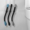 15" Toilet Aid Long Reach Comfort Bottome Wiper for Toilet Paper Grip Gray, Grey view 2