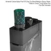 Armerah Cobra Alpha Pod 510 Drip Tip eCig Mouthpiece Short/Medium Epoxy Resin Single Green view 4