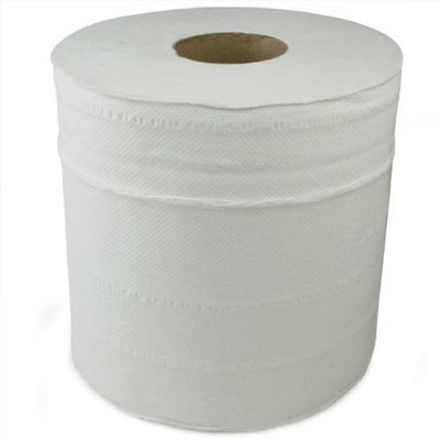 3 X Centre Feed Rolls White - Pack of 6 Paper Towel, Hand Towel