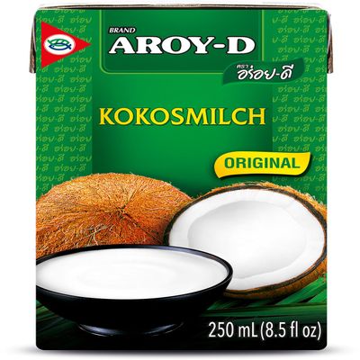 AROY-D Coconut Milk (UHT) 17,5% Fat, 1 x 250 g